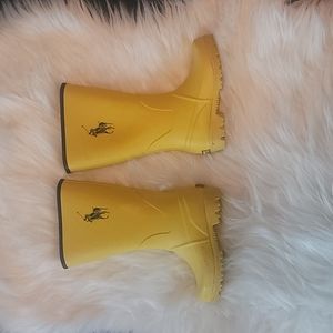 Ralph Lauren rain boots toddler size 9